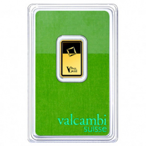 Gold bar Green Gold Valcambi 5 g