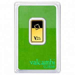 Gold bar Green Gold Valcambi 10 g