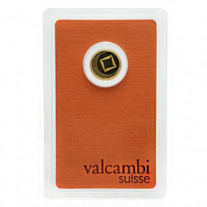 Gold bar Round bar Valcambi 2.5 g