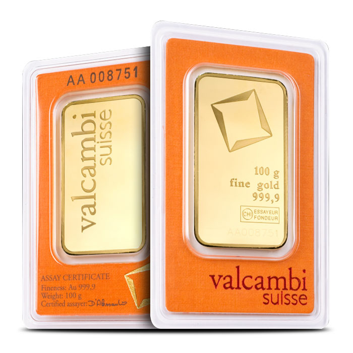 Gold bar 100 g