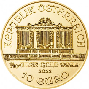 Gold coin 1/10 oz. Philharmonic Au. 2023