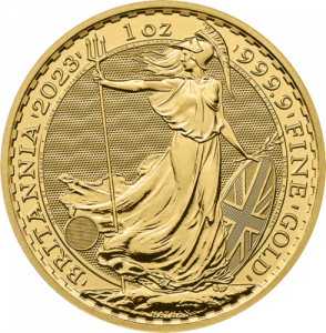 Gold coin 1 oz. Britannia Charles III Au.