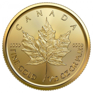 Gold coin  1/10 oz. MAPLE LEAF AU. 2023