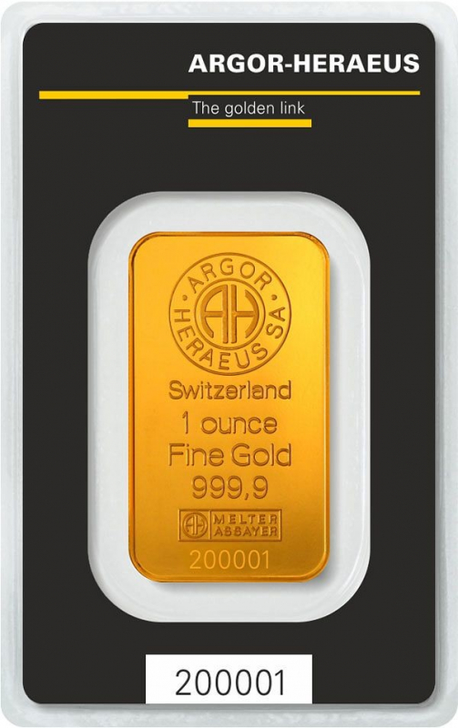 Gold bar 1 oz