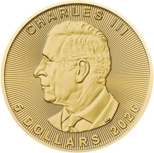 Gold coin  1/10 oz. MAPLE LEAF AU. 2026